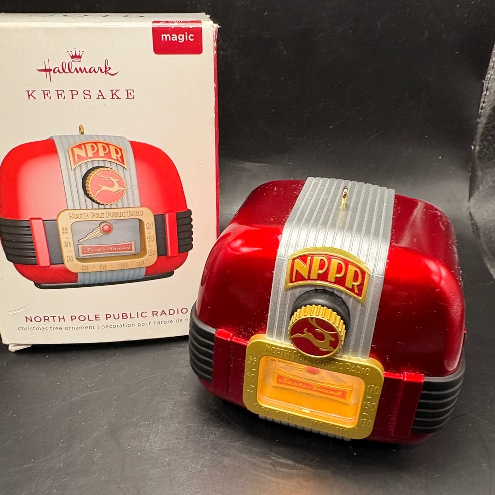 Hallmark Keepsake Christmas Ornament 2019, NPPR, North Pole Public Radio